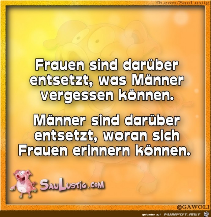 Frauen sind darueber entsetzt