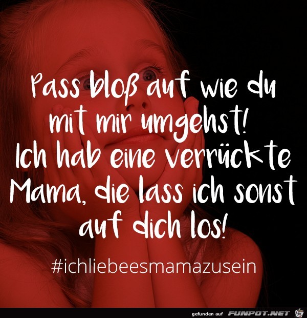 Pass bloss auf