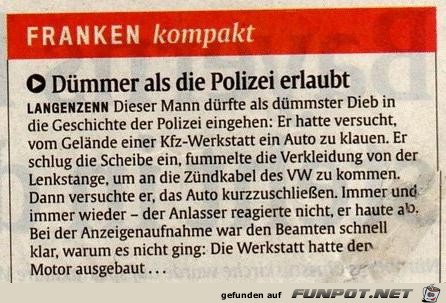 Autoklauen muss gelernt sein