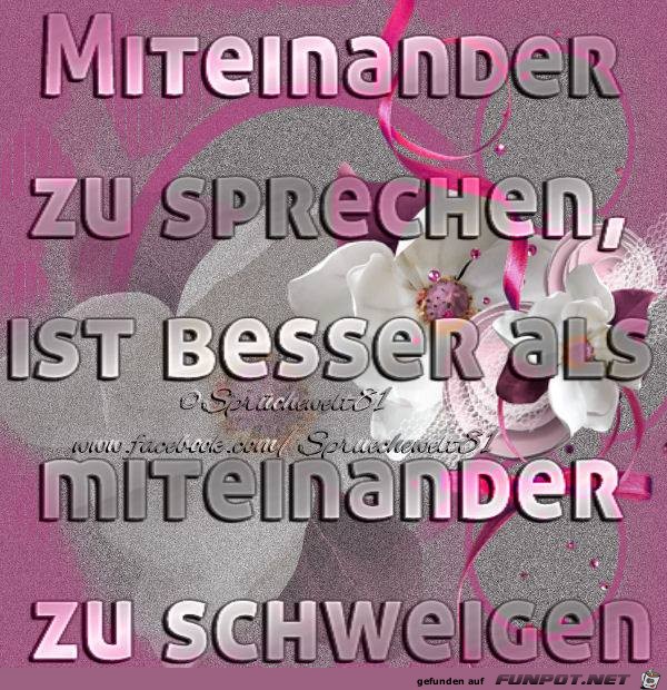 Miteinander sprechen