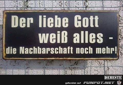 der liebe Gott der liebe Gott