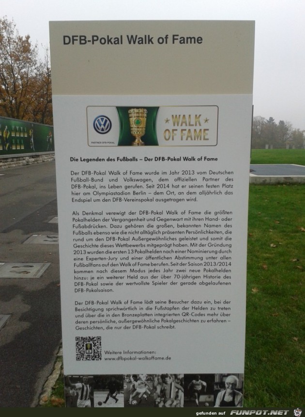 der DFB-Pokal Walk of Fame