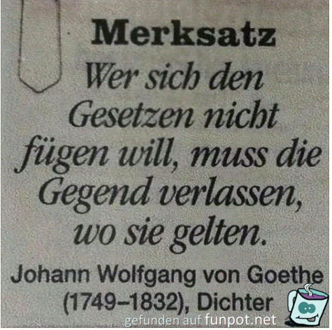 goethe goethe