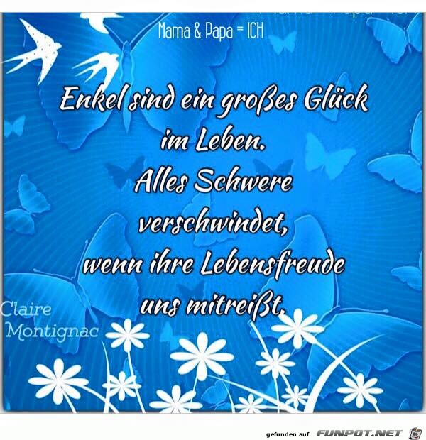 Enkel sind ein grosses Glueck Enkel sind ein grosses Glueck