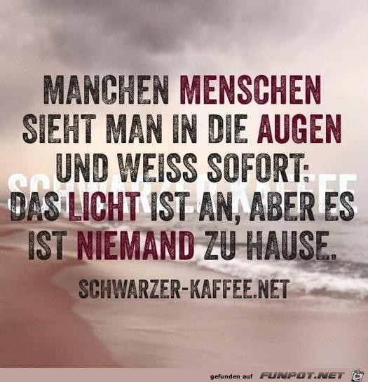 Man weiss sofort Man weiss sofort