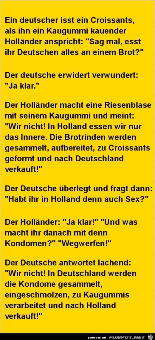 ein Deutscher und der Hollaender ein Deutscher und der Hollaender