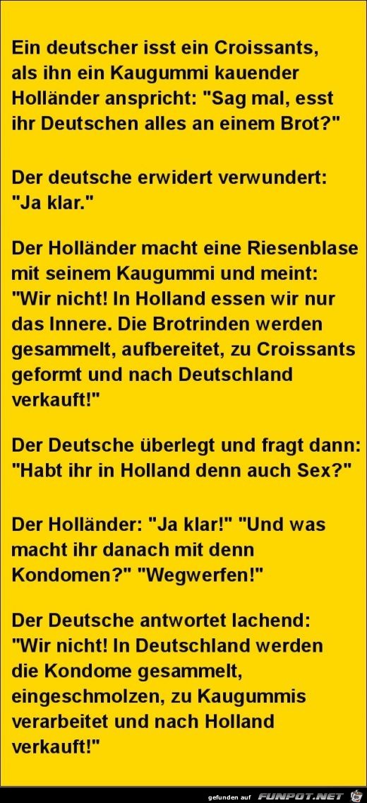 ein Deutscher und der Hollaender 