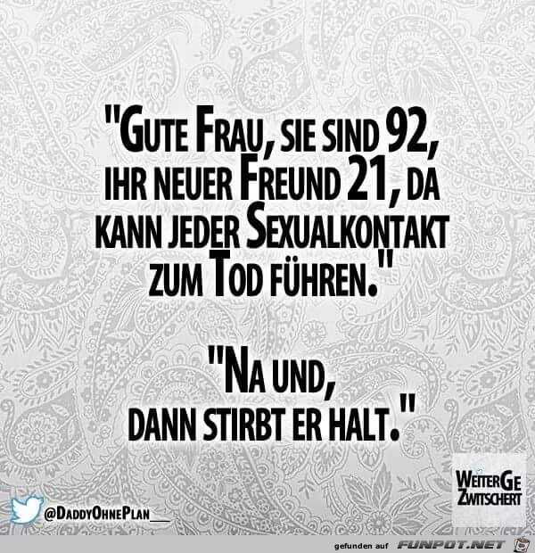 Sie sind 92 Sie sind 92