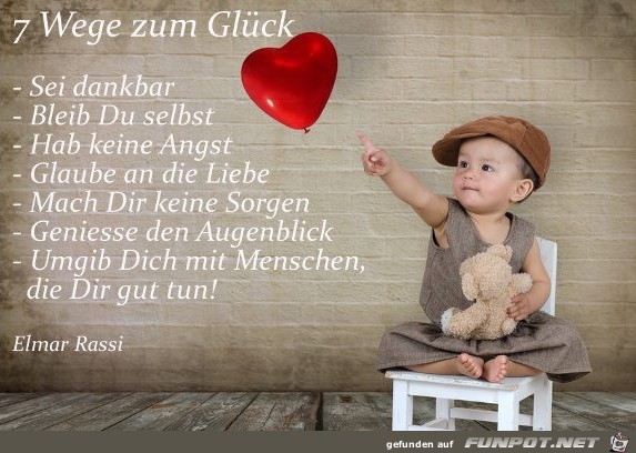 7 Wege zum Glueck