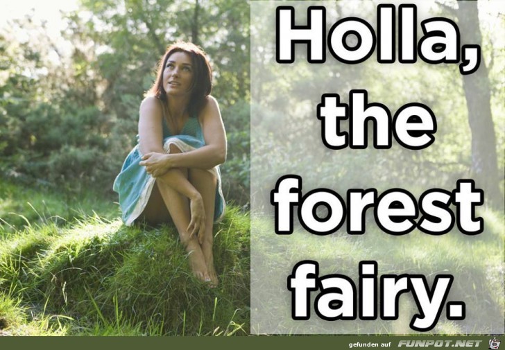 Holla the forest fairy