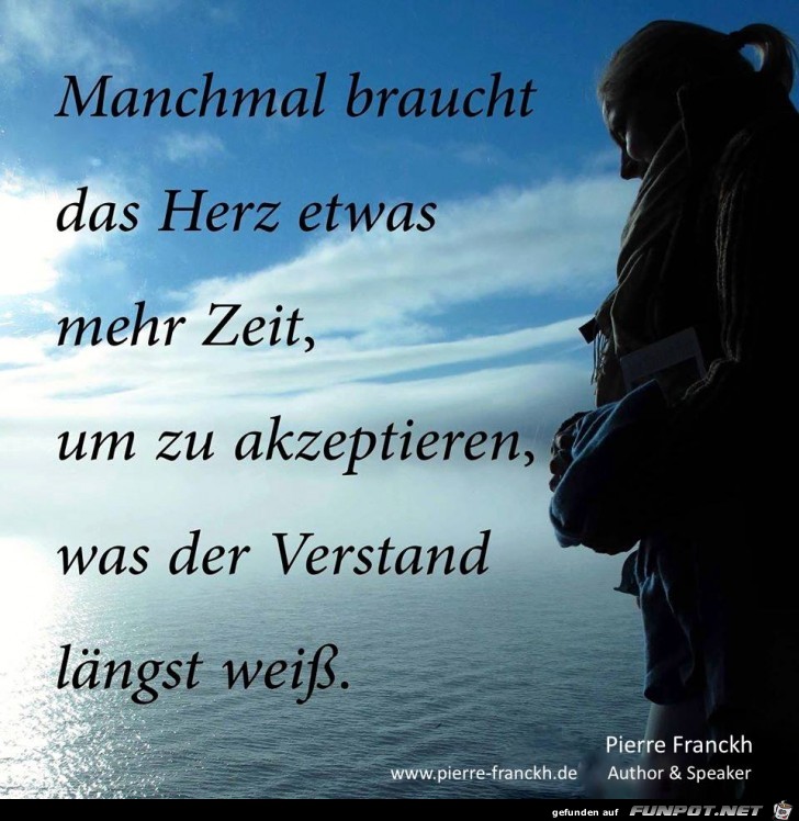 Manchmal braucht das Herz