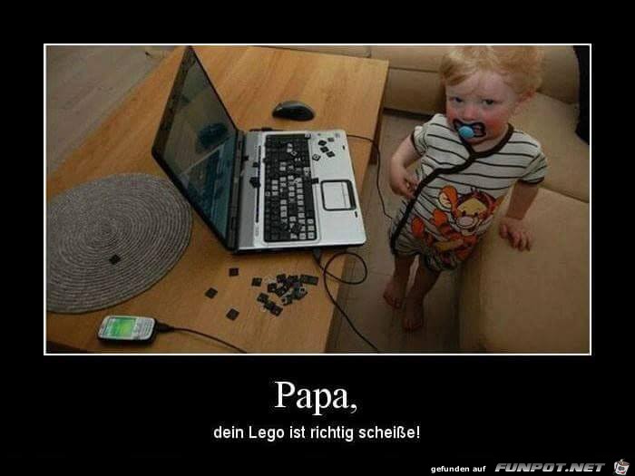 Papa dein Lego