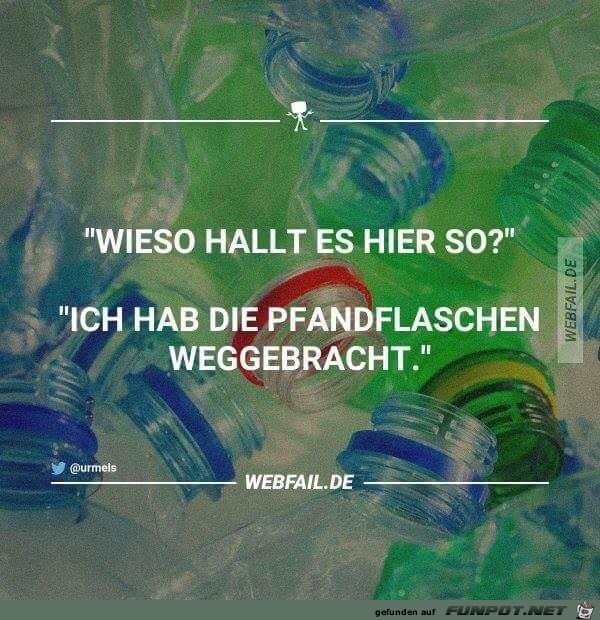 Pfandflaschen Pfandflaschen