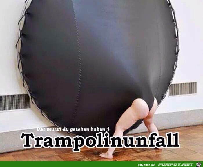 Trampolinunfall Trampolinunfall