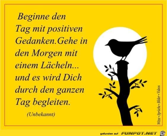 Beginne den Tag Beginne den Tag