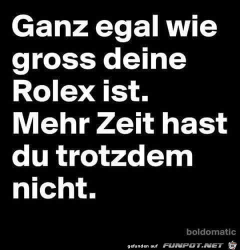 Egal wie gross Egal wie gross