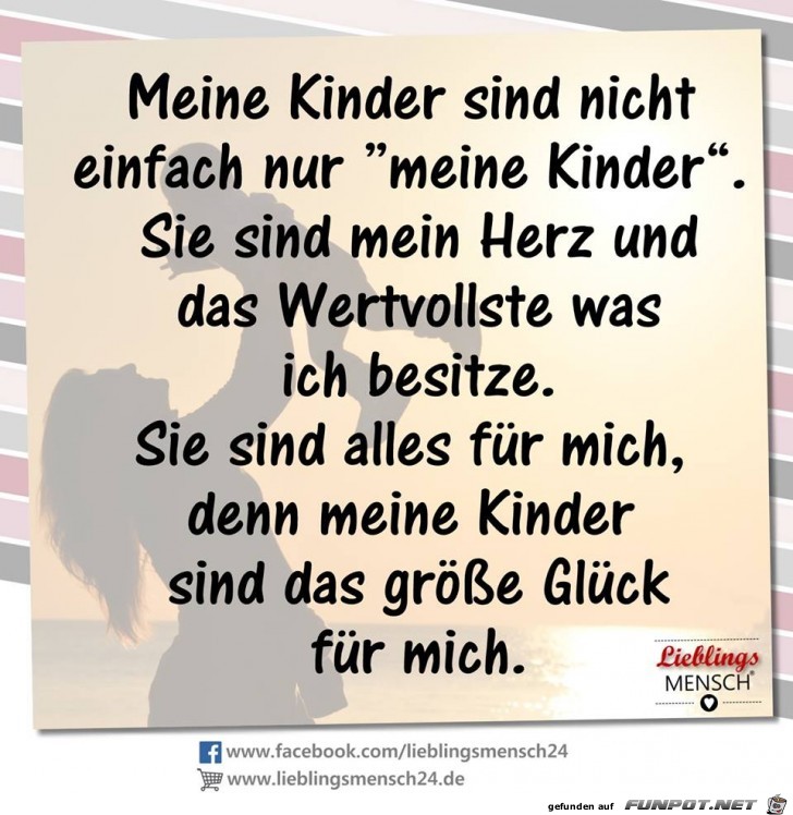 Meine Kinder sind das groesste Glueck