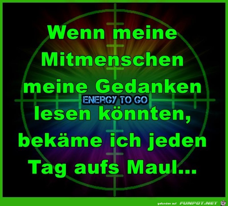 Gedanken lesen Gedanken lesen