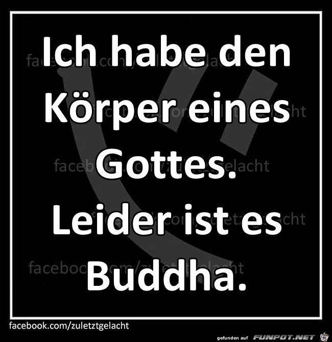 Koerper eines Gottes - Buddha