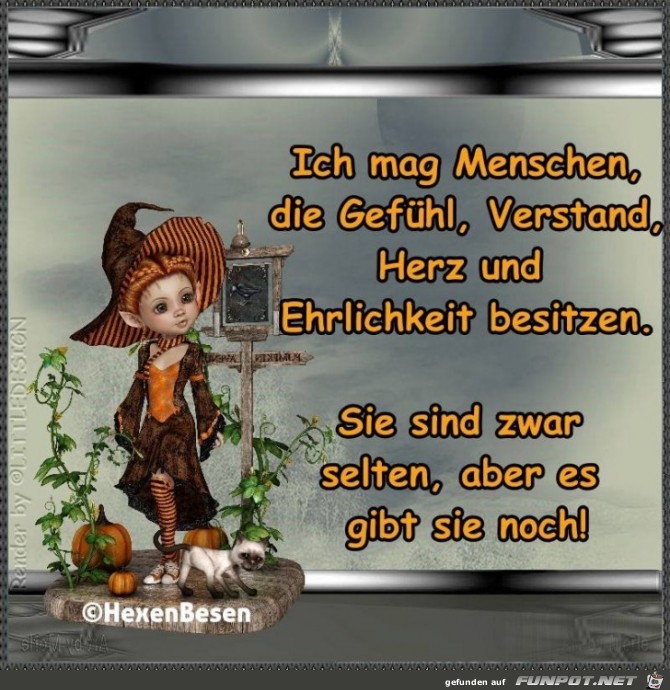 Ich mag Menschen