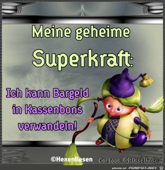 meine geheime Superkraft