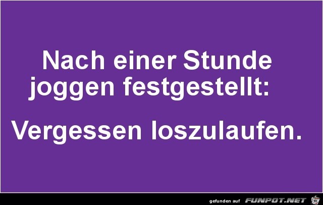 joggen... joggen...
