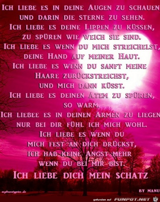 liebe es liebe es