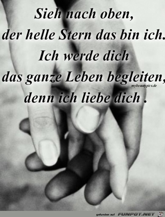 sieh nach oben, der helle Stern...... sieh nach oben, der helle Stern......