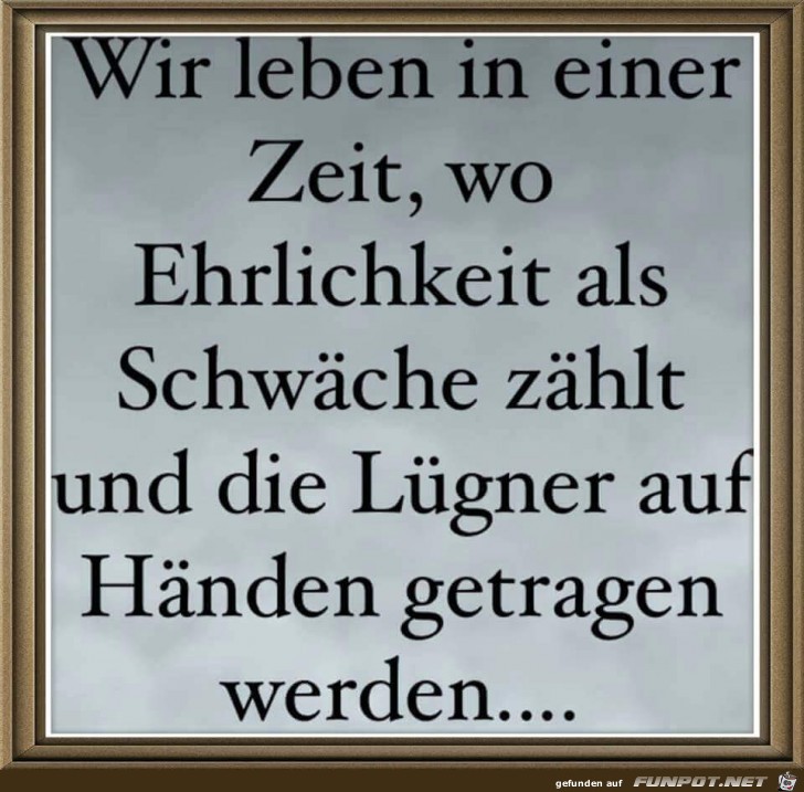 Wir leben in einer Zeit Wir leben in einer Zeit