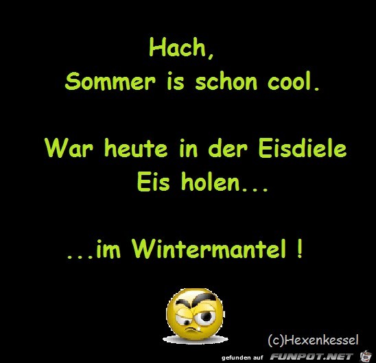 Eis holen