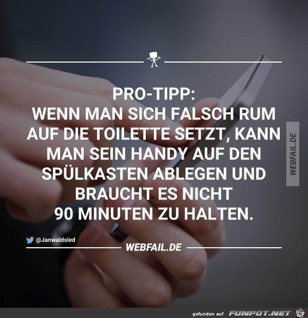 Pro-Tipp WC