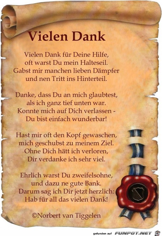 Vielen Dank