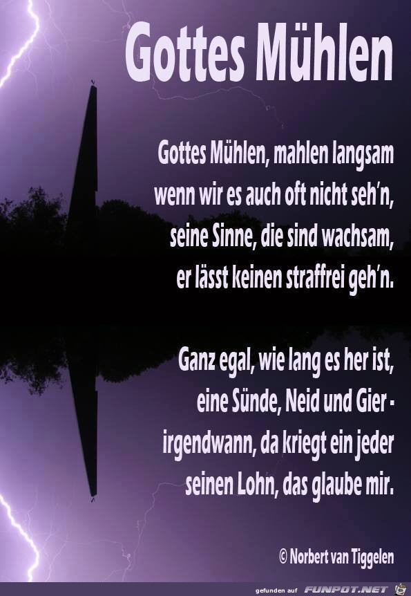 Gottes Muehlen Gottes Muehlen