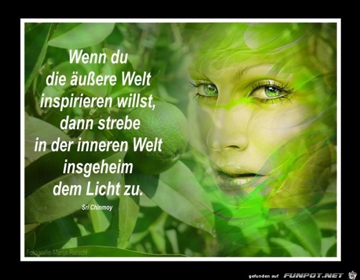 wenn du die aeussere Welt......