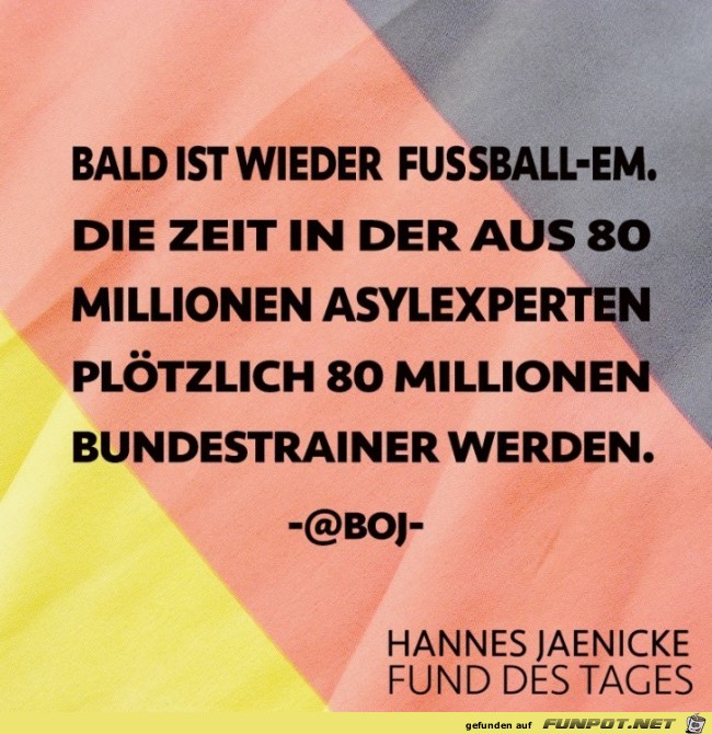 Bald ist wieder Fussball-EM Bald ist wieder Fussball-EM