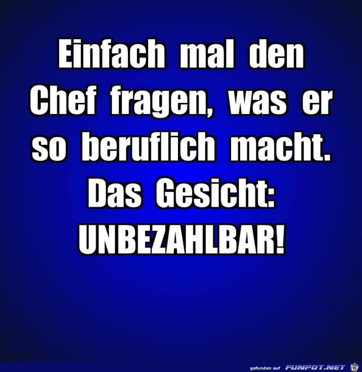 Chef fragen