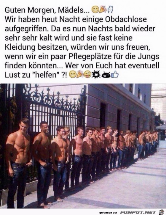 Lust zu helfen