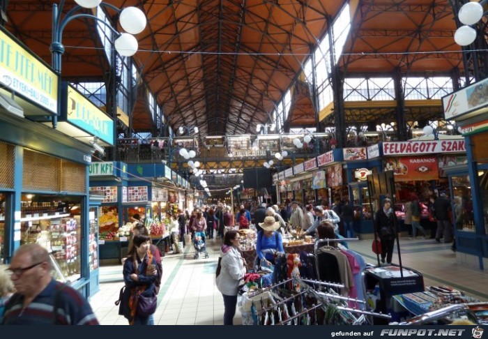 Markthalle, Budapest