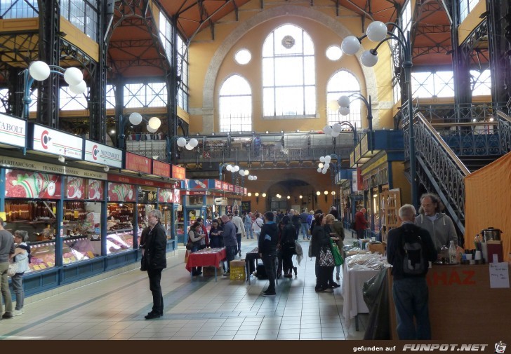 Markthalle, Budapest