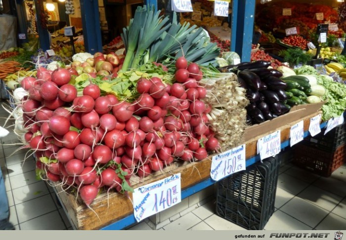 in der Markthalle, Budapest