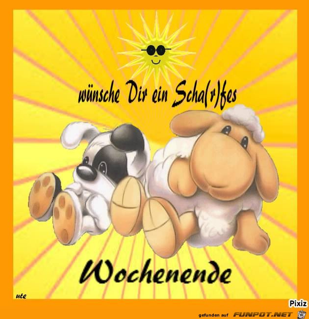 wochenende wochenende