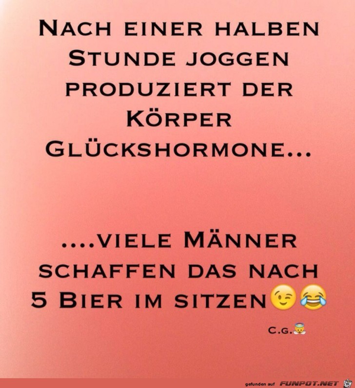 Glückshormone Glückshormone