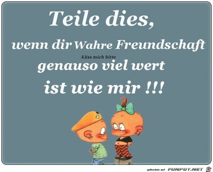 Wahre Freundschaft