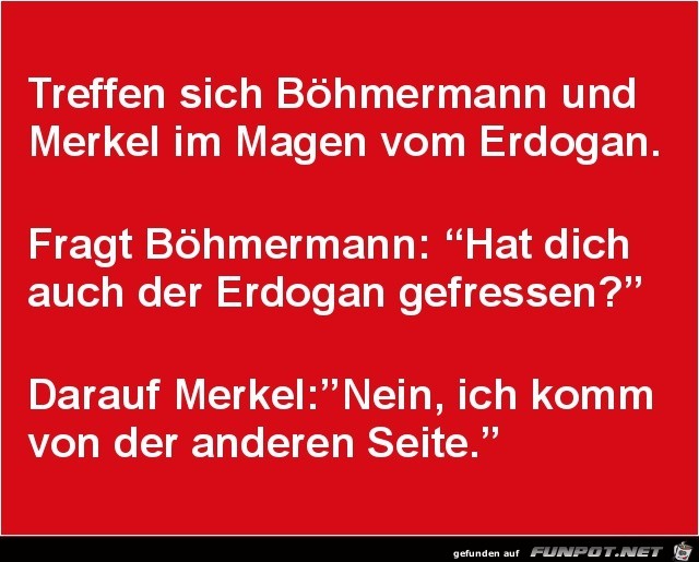 im Magen von Erdogan... im Magen von Erdogan...