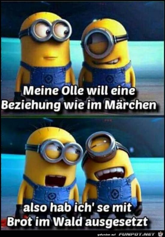 dummer Spruch