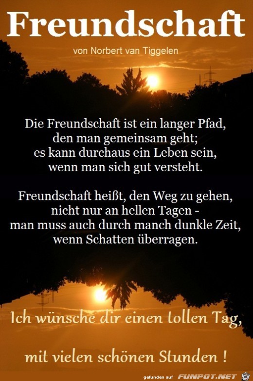 freundschaft tagesgruss......