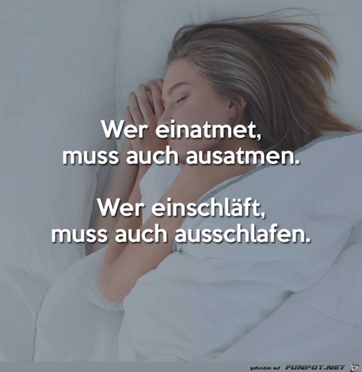 Ausschlafen Ausschlafen