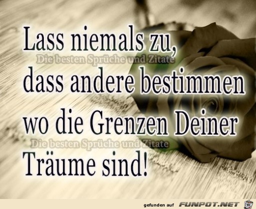 lass niemals zu.....