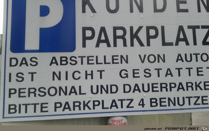 Parkplatz Parkplatz