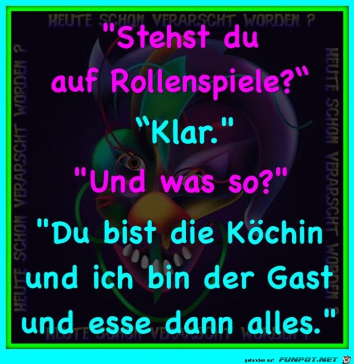 Stehst Du auf Rollenspiele